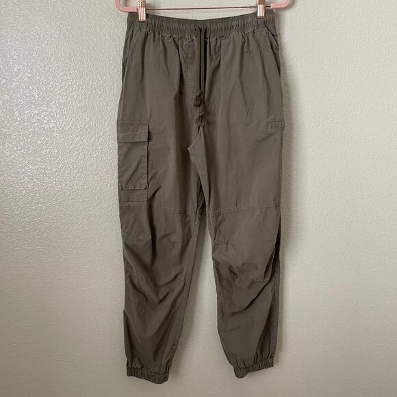 Sweaty Betty Pants Womens Size 6 Green Quinn Cargo Jogger Pull On Athleisure - Picture 4 of 13